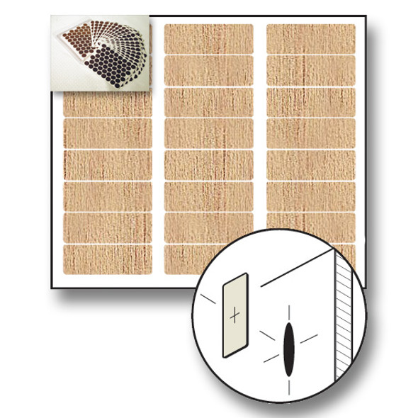 Fastcap Hickory Unfinished Wood 9/16" x 1-5/8 Fastcap Hickory Unfinished Wood 9/16" x 1-5/8