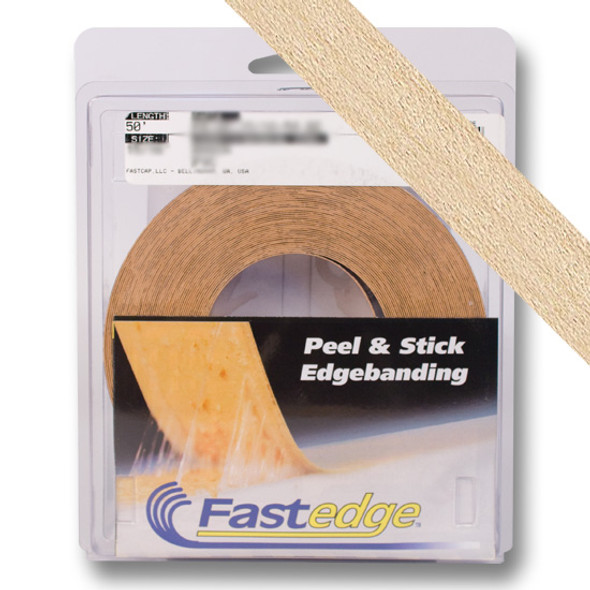 Maple Unfinished Edgebanding- 3-1/4in PSA, 50ft Roll