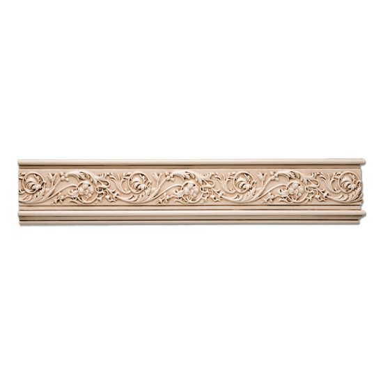 5 in. x 16' Frieze, Rinceau Scrolls, MDF
