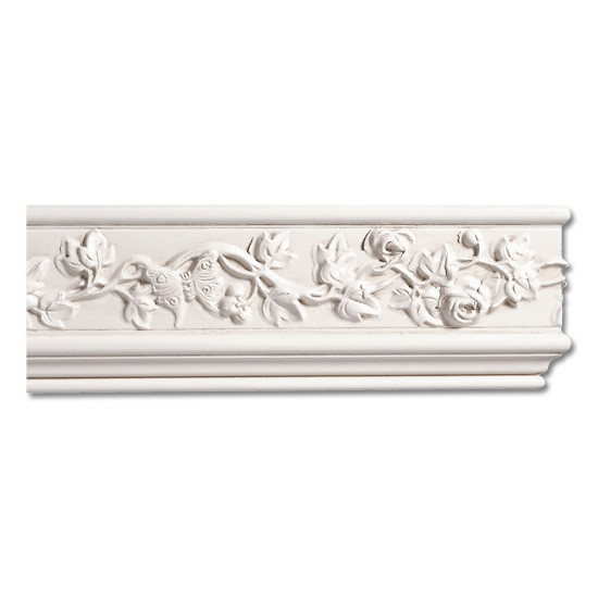 Resin Flower Vine Moulding- 13/16 x 3 3/4