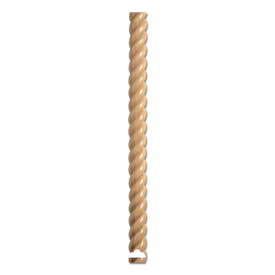 Large Rope Moulding- 2 x 1