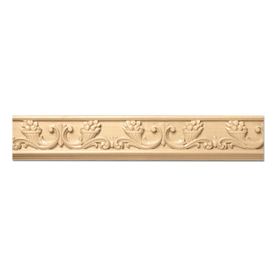 Cornucopias Frieze Moulding- 3 1/2"