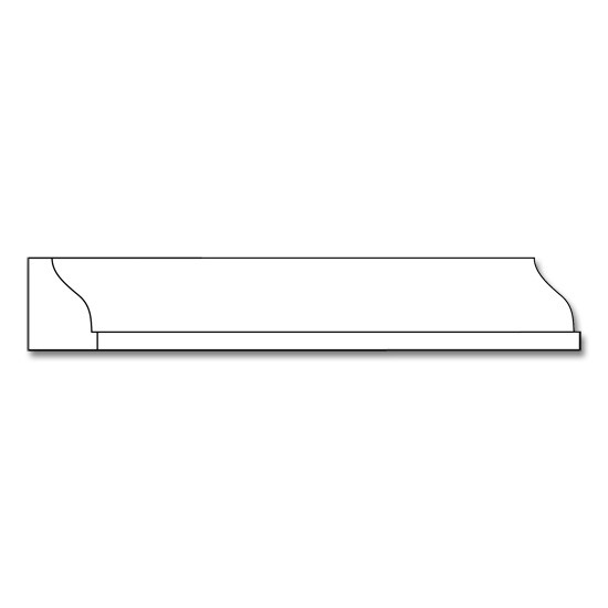 Resin Panel Moulding- 3/4 x 1