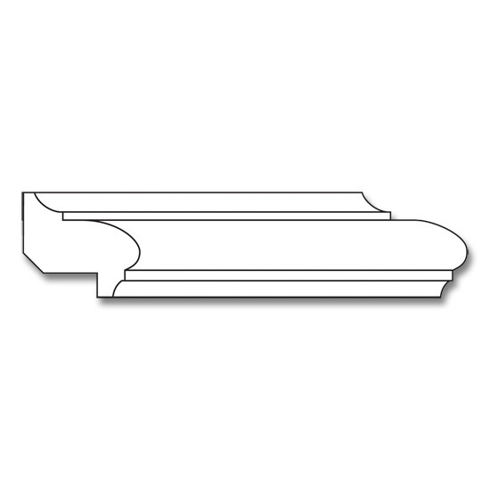 Poplar Wood Moulding- 3/4 X 1 3/8