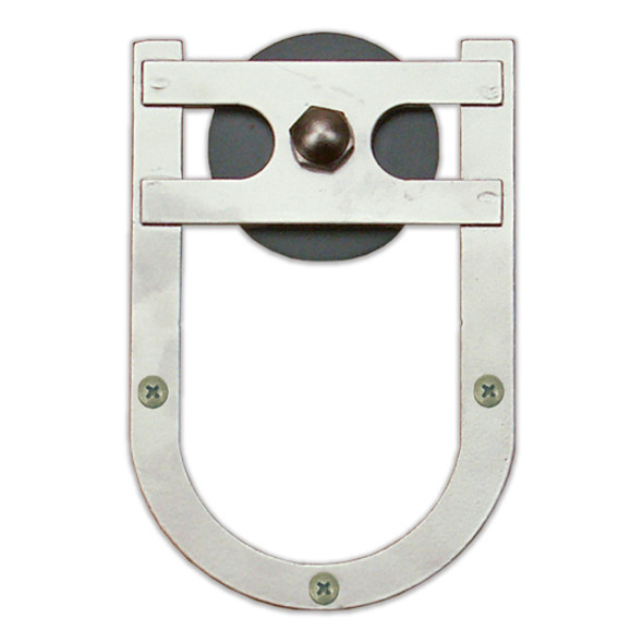 QG Strap w/Roller, Horseshoe, Satin Nickel