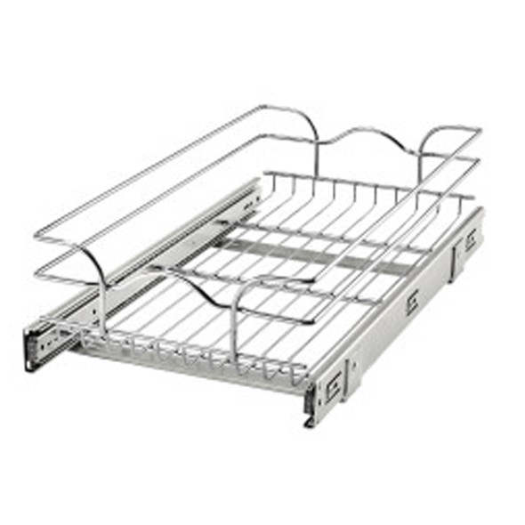 Single Chrome Wire Basket 11-3/8" x 22" Single Chrome Wire Basket 11-3/8" x 22"