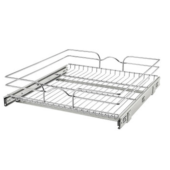 Single Chrome Wire Basket 20-3/8" x 22" Single Chrome Wire Basket 20-3/8" x 22"