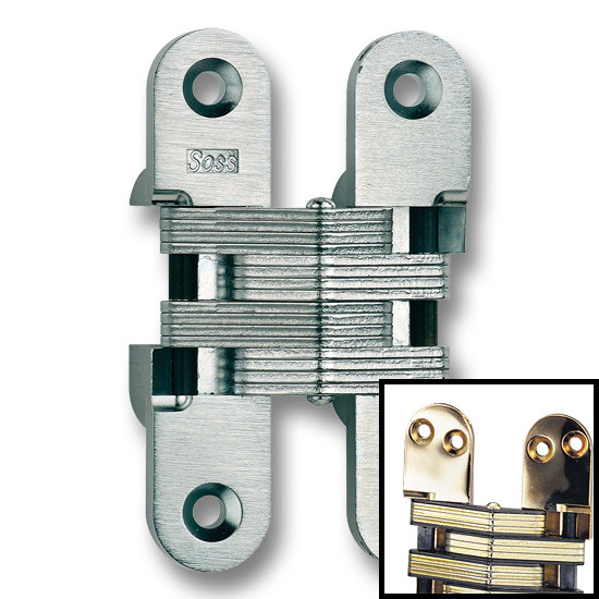 Hinge 216 1-3/8" Minimum Thickness Bright Brass