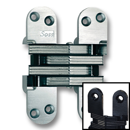 Hinge 220 Fire Rated 2" Minimum Thickness Alloy Steel Black E-Coated