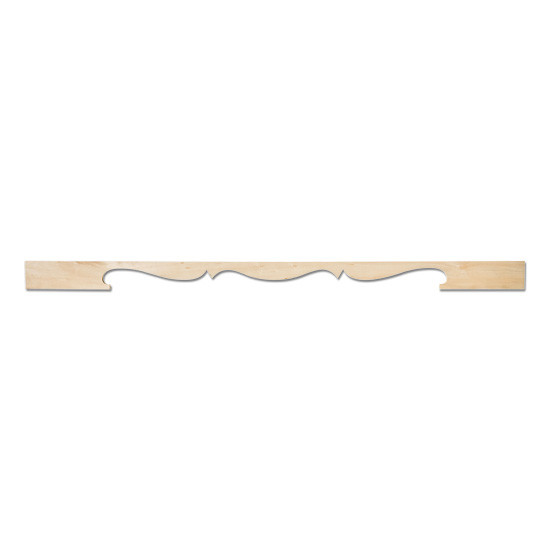 72 in. Ex Lg Valance Cherry 1ea