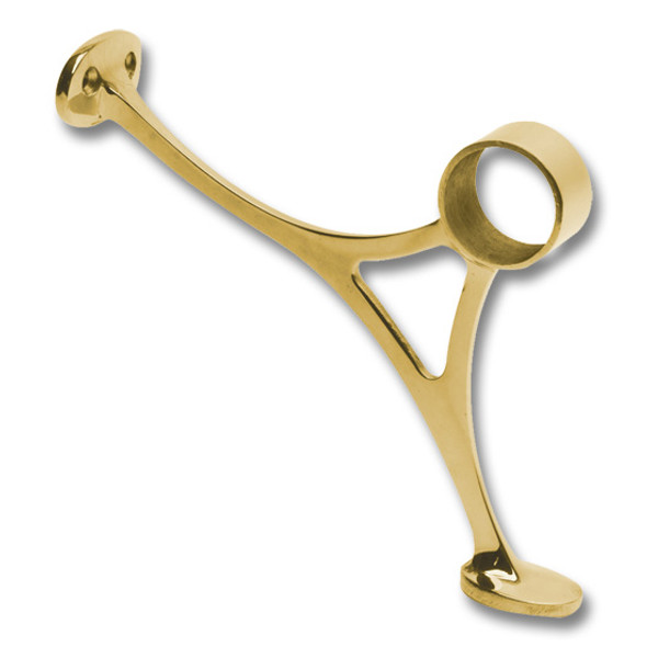 COMBINATION BRACKET, 1.5" Polished Brass COMBINATION BRACKET, 1.5" Polished Brass