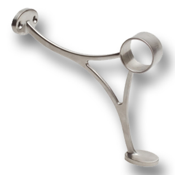COMBINATION BRACKET, 2" Satin Stainless Steel COMBINATION BRACKET, 2" Satin Stainless Steel