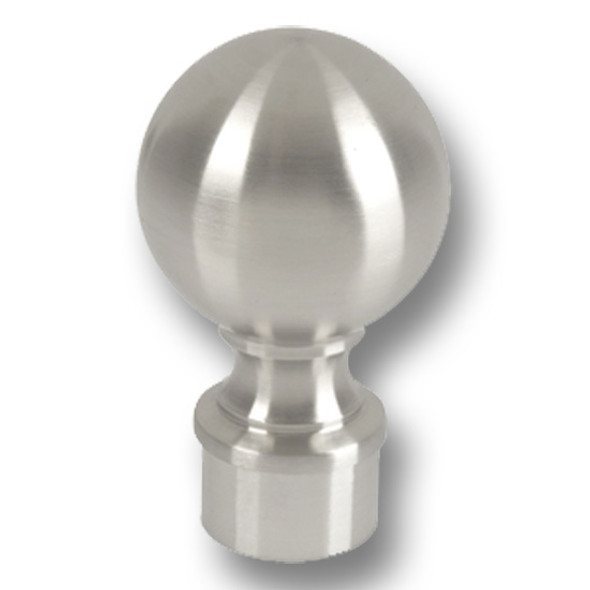 BALL FINIAL, 2" Polished Stainless Steel BALL FINIAL, 2" Polished Stainless Steel