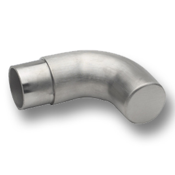 RADIUS WALL RETURN, 1.5" Satin Stainless Steel RADIUS WALL RETURN, 1.5" Satin Stainless Steel