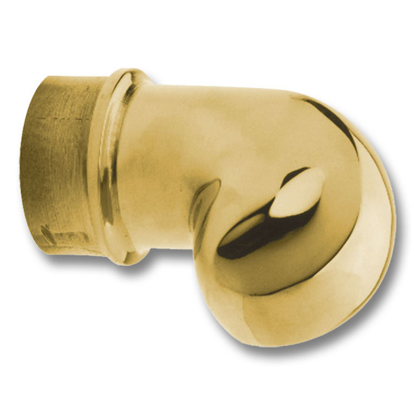SCROLL FINIAL, 1.5" Polished Brass SCROLL FINIAL, 1.5" Polished Brass