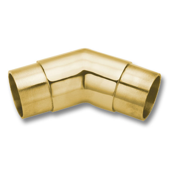 FLUSH ANGLE, 135 DEGREE, 1.5" Polished Brass FLUSH ANGLE, 135 DEGREE, 1.5" Polished Brass