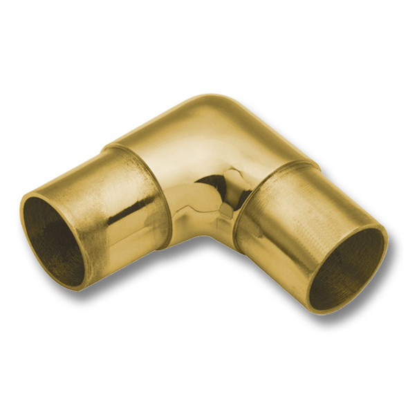 FLUSH ELBOW, 2" Polished Brass FLUSH ELBOW, 2" Polished Brass