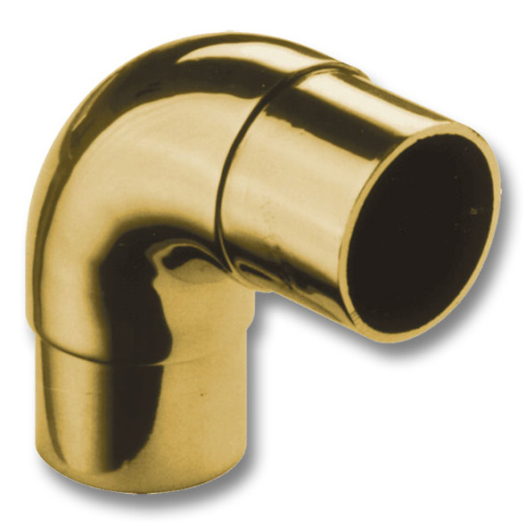 FLUSH ELBOW, RADIUS, 1" Polished Brass FLUSH ELBOW, RADIUS, 1" Polished Brass