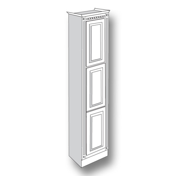 Vanity Linen Closet 18 W X 84 H X 21 D - Dover Series Vanity Linen Closet 18 W X 84 H X 21 D - Dover Series