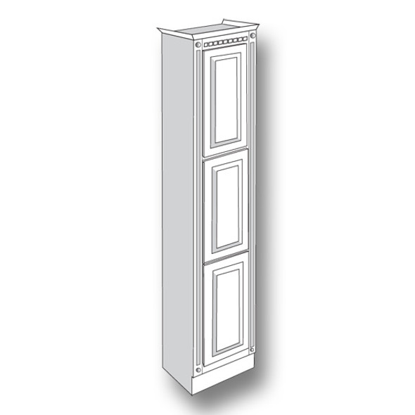 Vanity Linen Closet 18 W X 84 H X 21 D - Dover Series