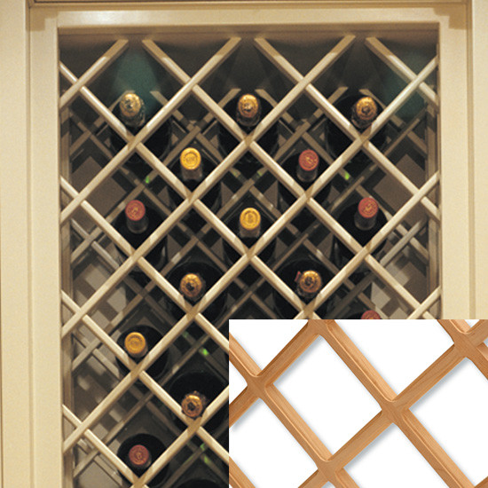 Premium Wine Rack, 17" X 29" Maple