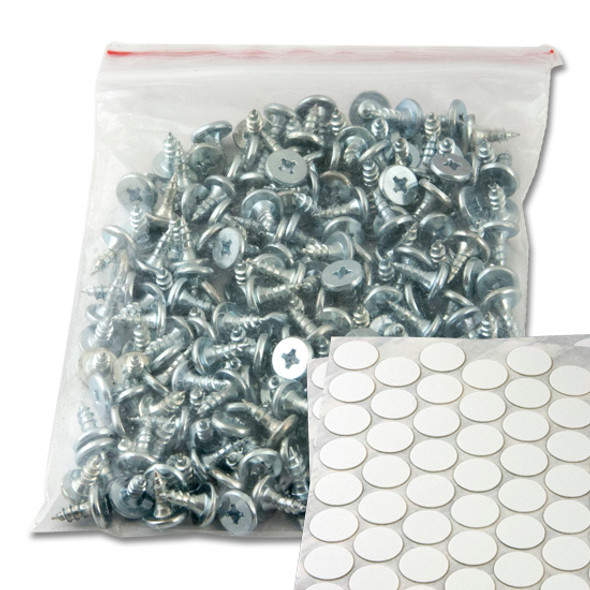 Kolbe Korner Screws and Caps for 50 Pack White