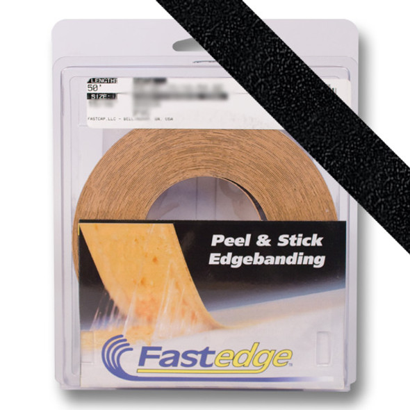 Black PVC Edgebanding- 2in, 50ft Roll