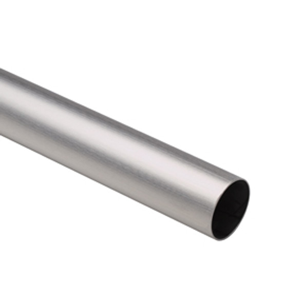 2" Dia. Tubing (8' lengths) Satin Stainless Steel 2" Dia. Tubing (8' lengths) Satin Stainless Steel