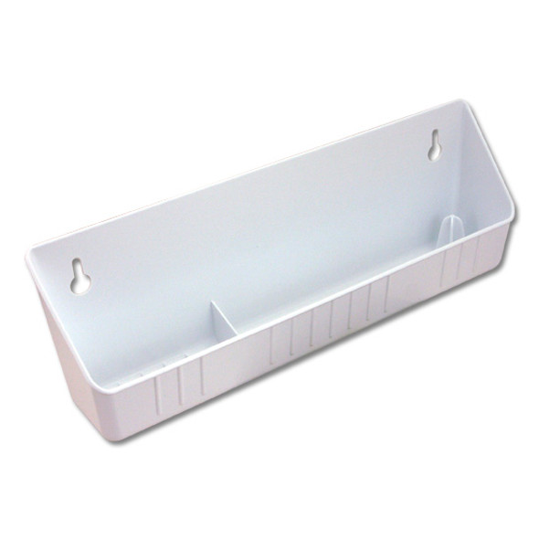 Sink Front Accessory Tray, White Polymer, 14" Sink Front Accessory Tray, White Polymer, 14"