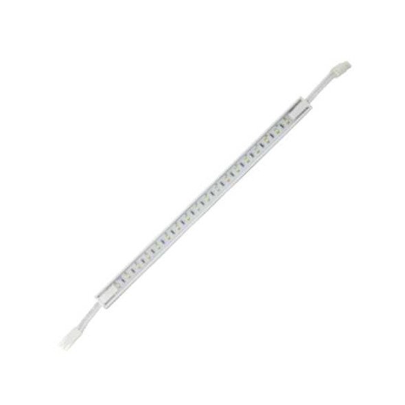 LED Strip Light, 12" White Plastic Strip, Warm White Light (3,000K) LED Strip Light, 12" White Plastic Strip, Warm White Light (3,000K)