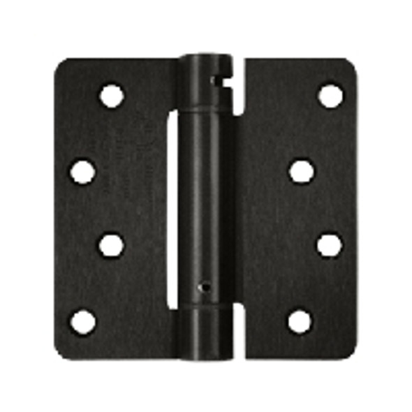 4''x 4''x 1/4'' Spring Hinge, Oil Rubbed Bronze