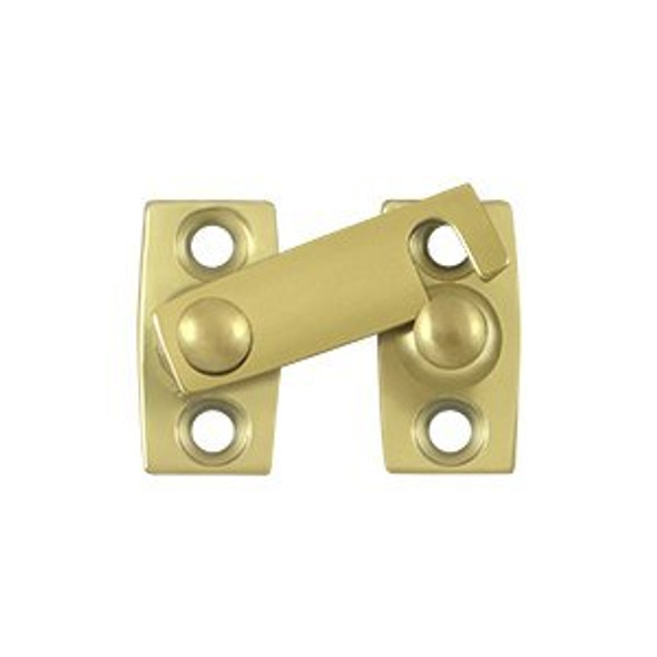 Shutter Bar/Door Latch 5/8'', Polished Brass