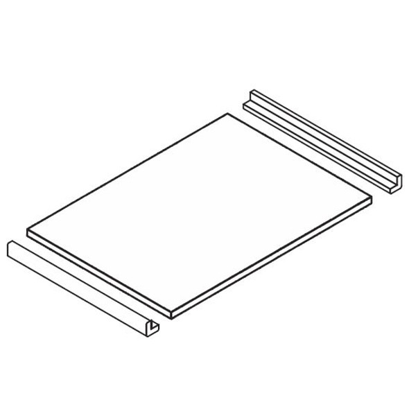 Panel - Island 48 W X 34-1/2 H X 1/4 Th - Grand Haven by Sunnywood - includes outside corner molding Panel - Island 48 W X 34-1/2 H X 1/4 Th - Grand Haven by Sunnywood - includes outside corner molding
