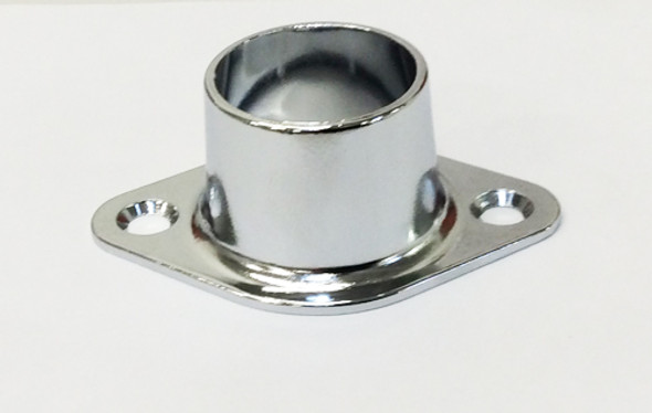 Closet Closed Flange for 1" or 1-1/16" dia. Tube Polished Chrome Closet Closed Flange for 1" or 1-1/16" dia. Tube Polished Chrome