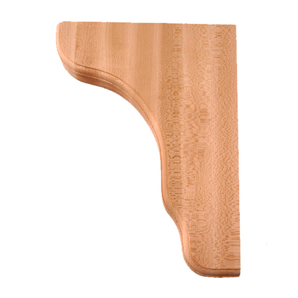 Classic Corbel "B" Rubberwood 1-3/4 x 8-3/8 x 10-7/8 Classic Corbel "B" Rubberwood 1-3/4 x 8-3/8 x 10-7/8