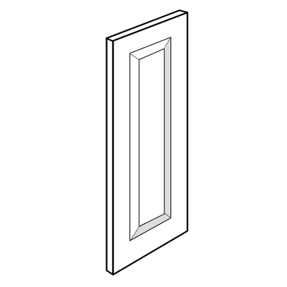 Wall Decorative End Panel For 42\" tall wall cabinets - Yarmouth Series by JSI Wall Decorative End Panel For 42\" tall wall cabinets - Yarmouth Series by JSI