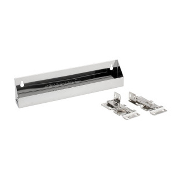 Rev-A-Shelf 13" Slim Line Stainless Steel Tip-Out Tray w/Hinges Rev-A-Shelf 13" Slim Line Stainless Steel Tip-Out Tray w/Hinges