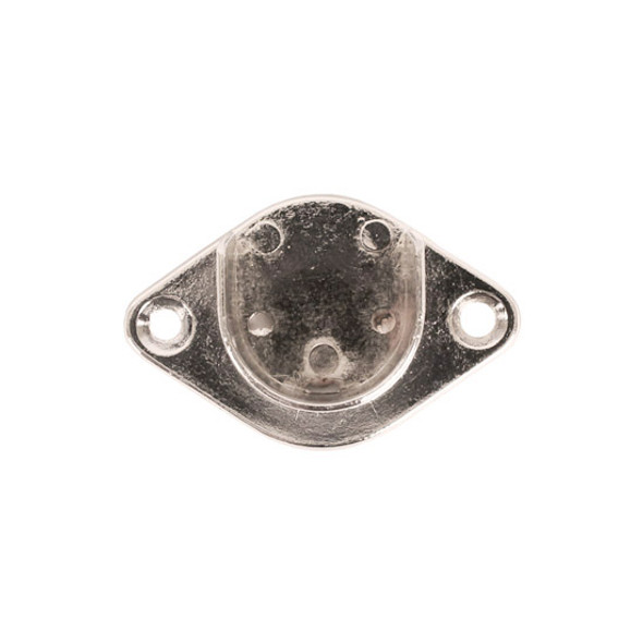 Closet Open Flange for 1-1/16" dia. Tube Polished Chrome Closet Open Flange for 1-1/16" dia. Tube Polished Chrome