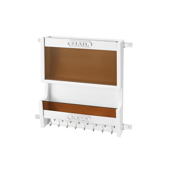Mail Organizer For 18" Wall Cabinet, White