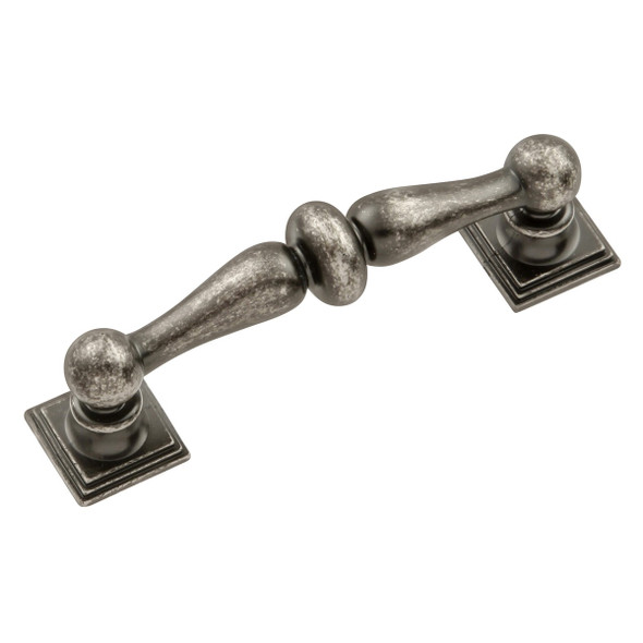 PULL, 3" CC, 3-3/4"L x 3/4"W x 1-1/4"Proj, Satin Nickel PULL, 3" CC, 3-3/4"L x 3/4"W x 1-1/4"Proj, Satin Nickel