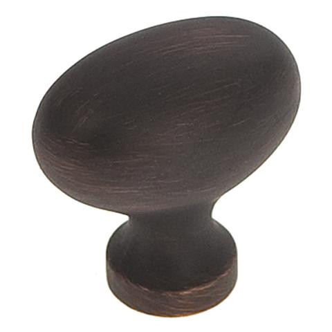 Knob L:1-1/4"W:3/4"P:1-1/4"B:9/16 Vintage Bronze Finish
