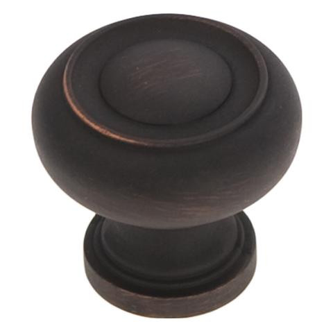 1-1/4" Cottage Cabinet Knob, Vintage Bronze