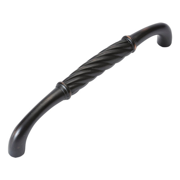 128mm French Country Cabinet Pull, Vintage Bronze