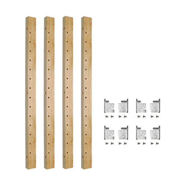 X-Series Pilaster Kit For Adjustable Roll-Out Shelves