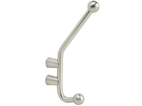 Stainless Steel Coat Hook, 22 pound load capacity