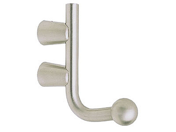 Stainless Steel Coat Hook, 22 pound load capacity