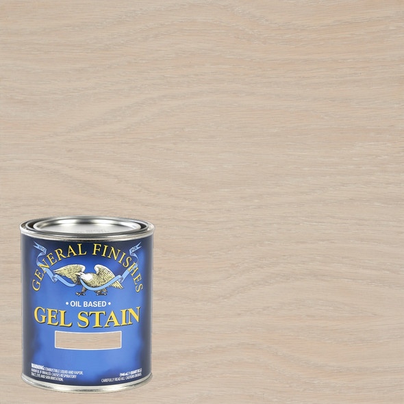 Gel Stain, Oil Based, White, Quart