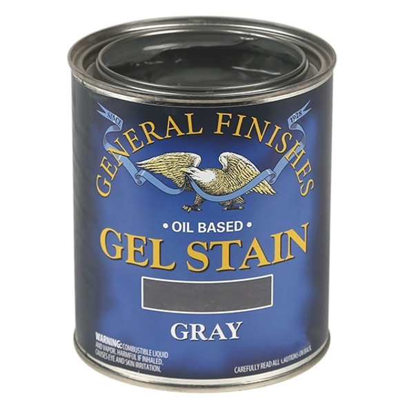 Gel Stain, Oil Based, Gray, Gallon