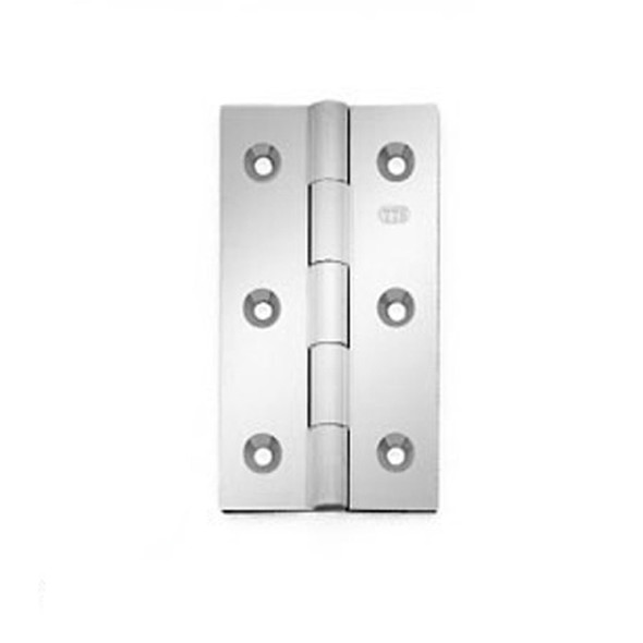 Chrome-Plated Butt Hinge, 38 × 6.1 × 65 MM