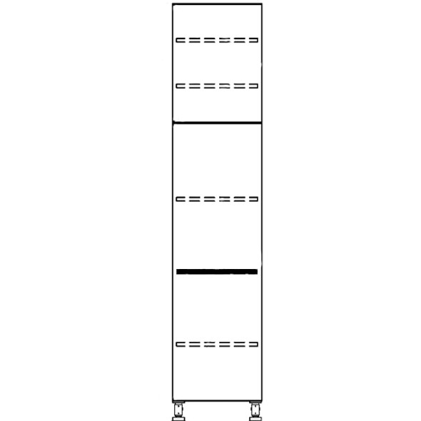 Tall 18 W X 84 H X 24 D - Standard  Series by Open Air Cabinets